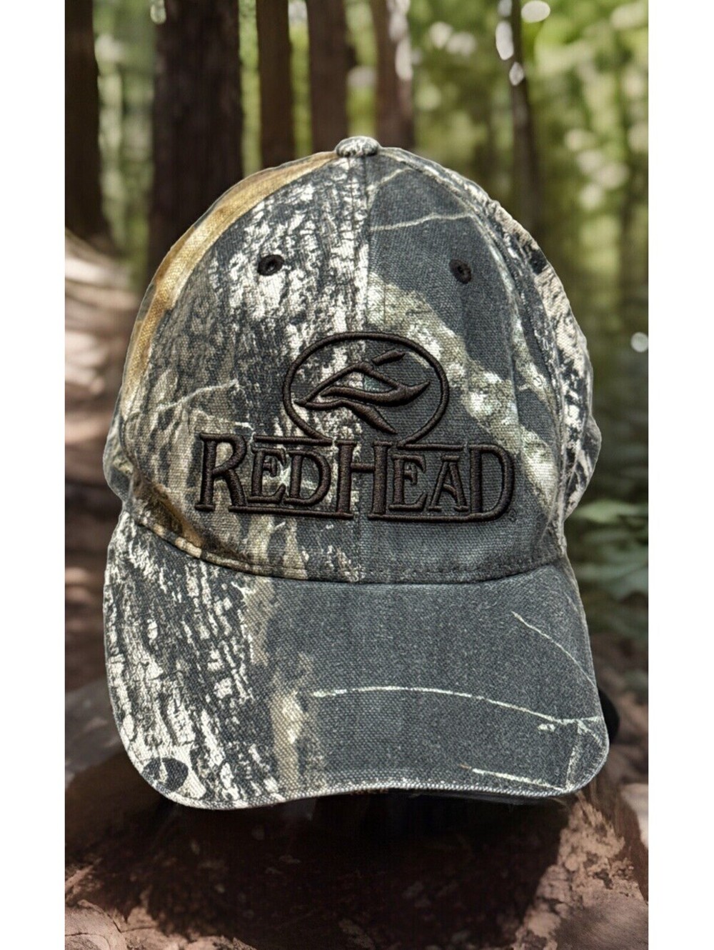 Red Head Duck Goose Pheasant Hunting Camouflage Camo Baseball Cap